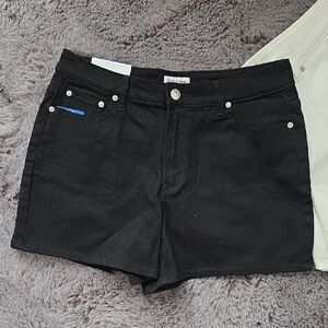 Juicy Couture Black Jean denim Shorts size 10